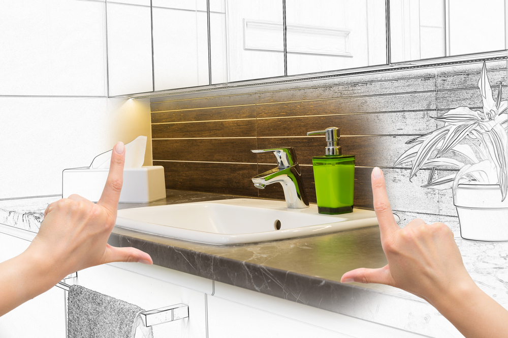 envisioning a bathroom sink remodel