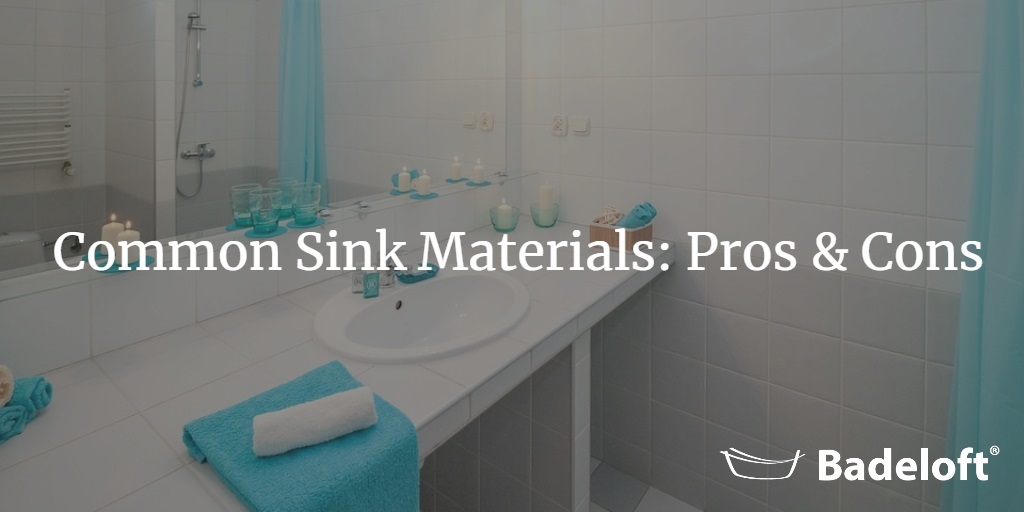 common sink materials pros and cons