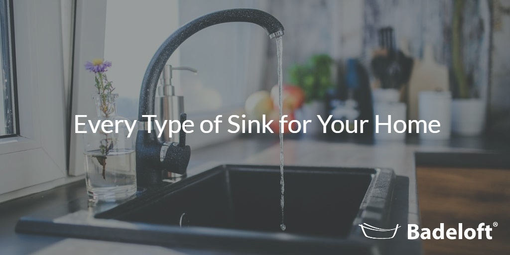 sink types for your home