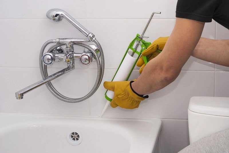 caulk or sealant.