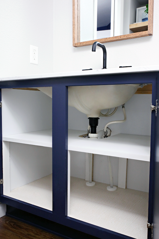 How to Organize Under a Bathroom Sink