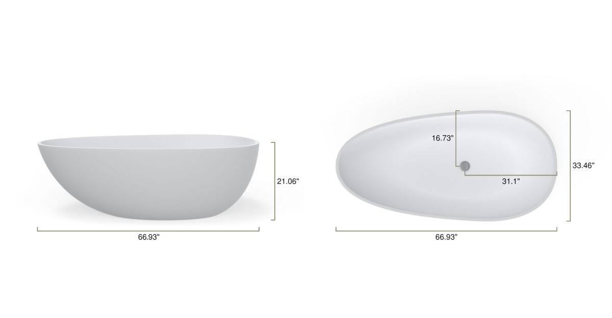 Freestanding Bathtub BW-01-L