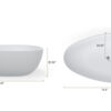 Freestanding Bathtub BW-01-XXL