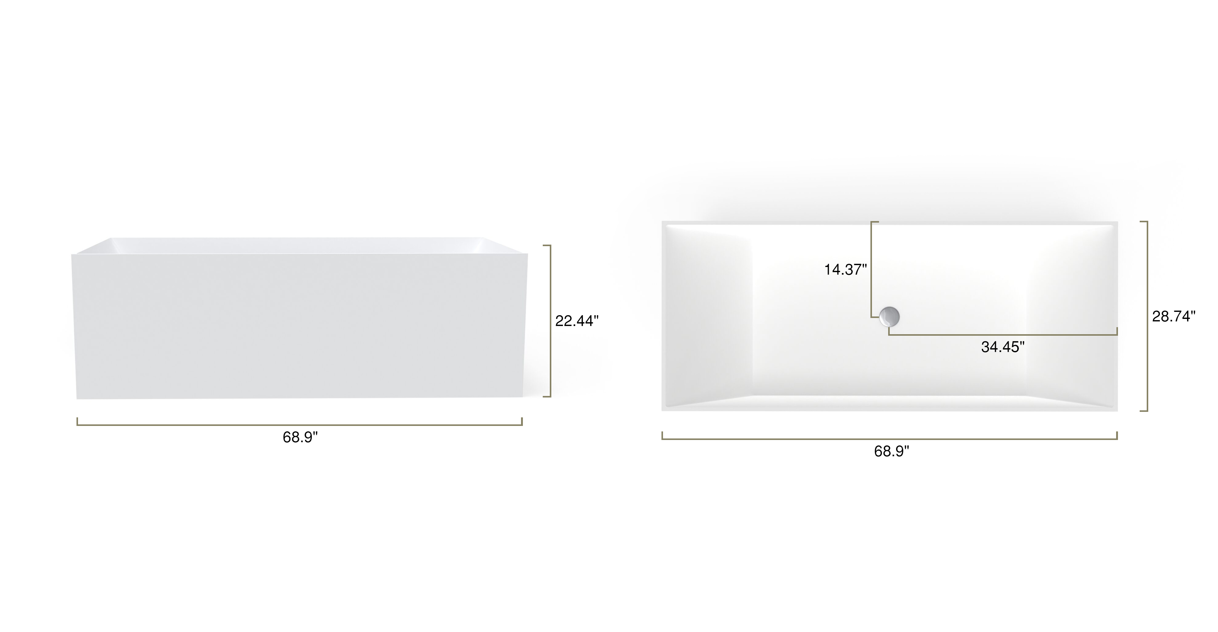 Freestanding Bathtub BW-07