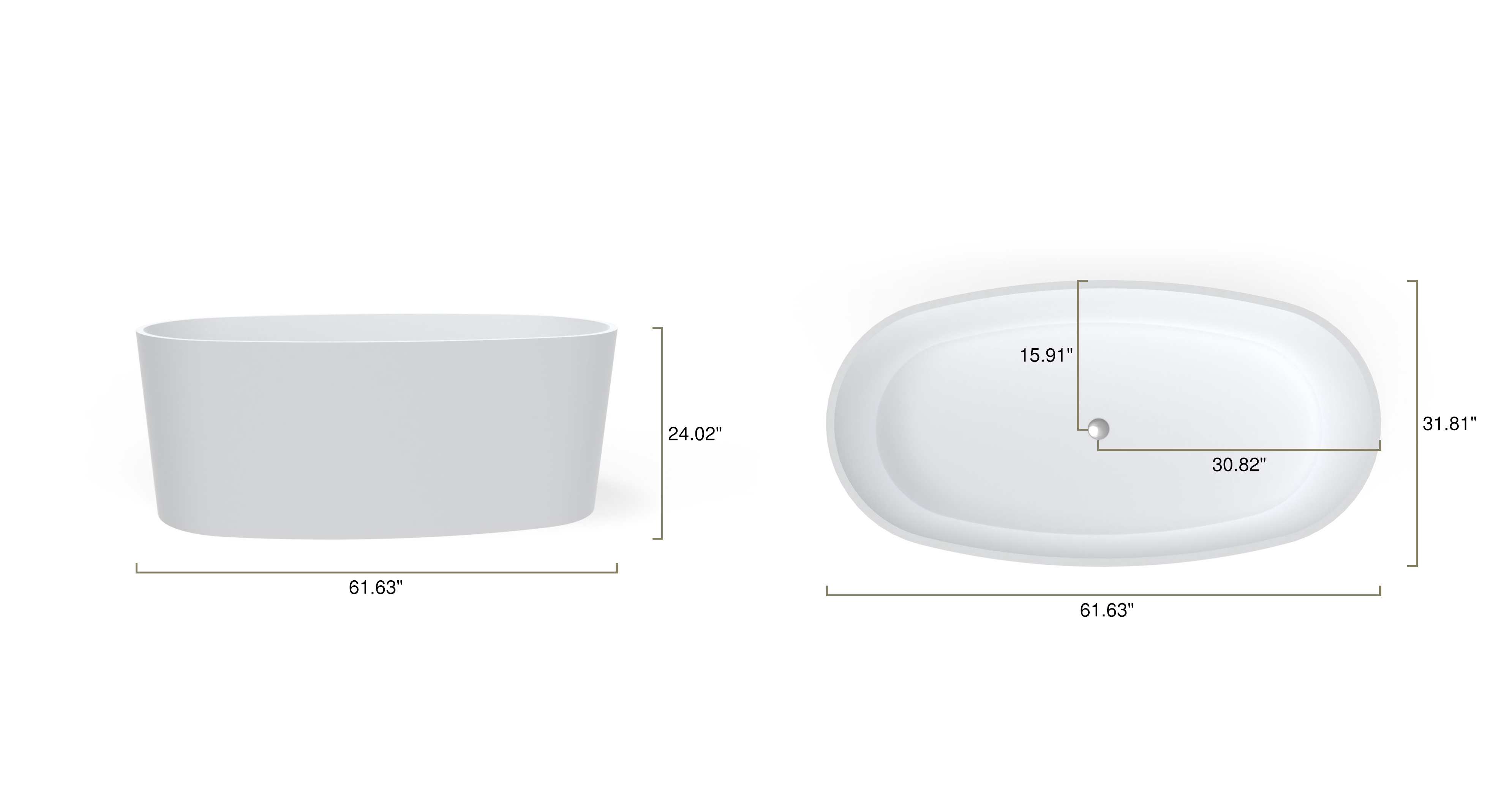 Freestanding Bathtub BW-08