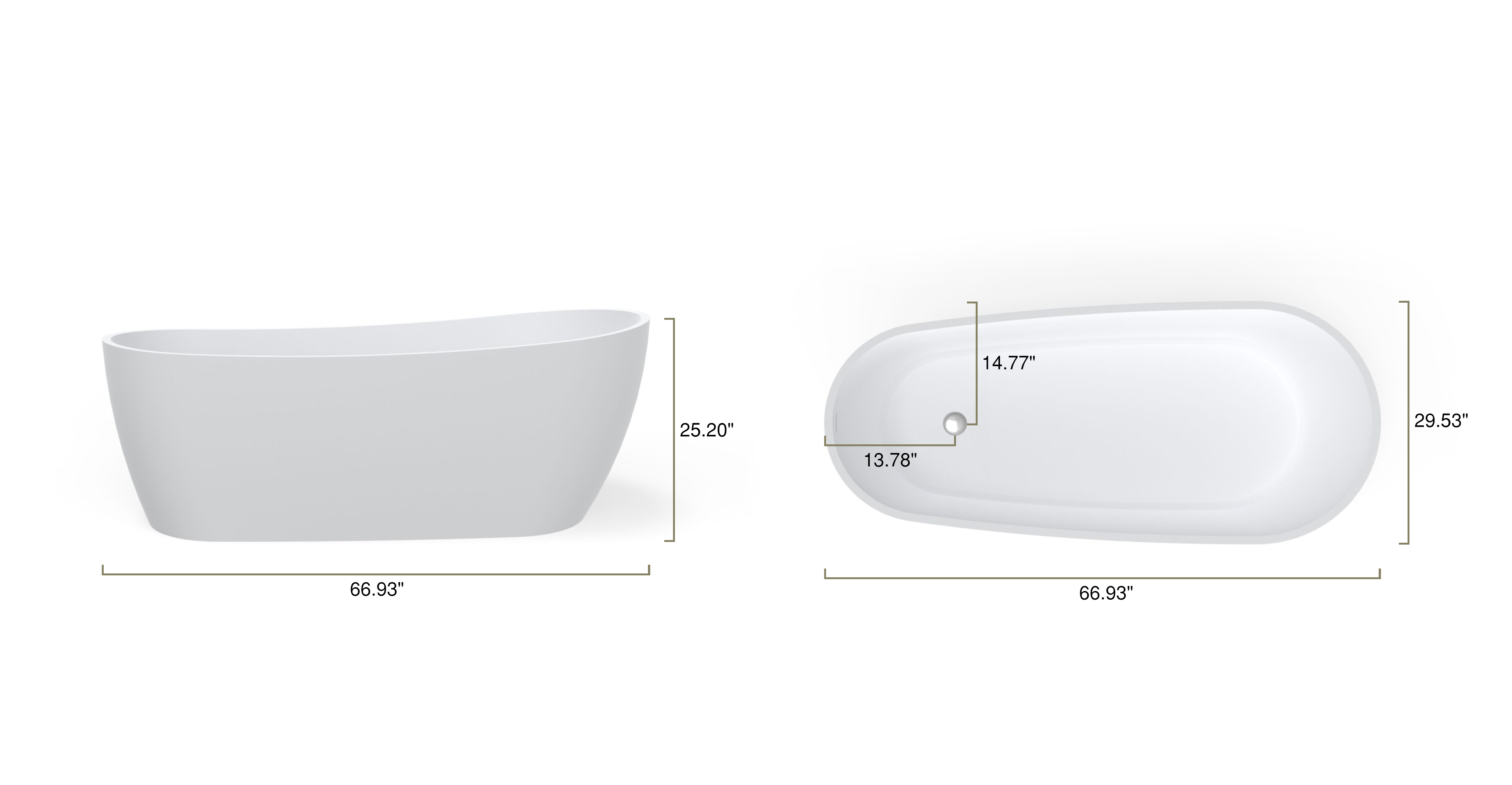 Freestanding Bathtub BW-09