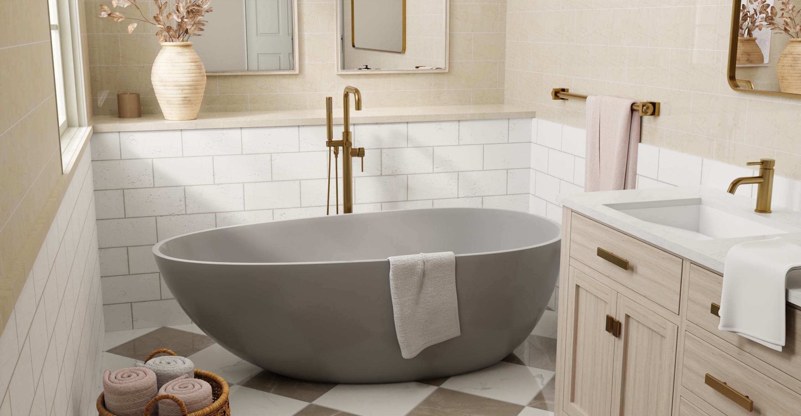 Freestanding Bathtub BW-01-L