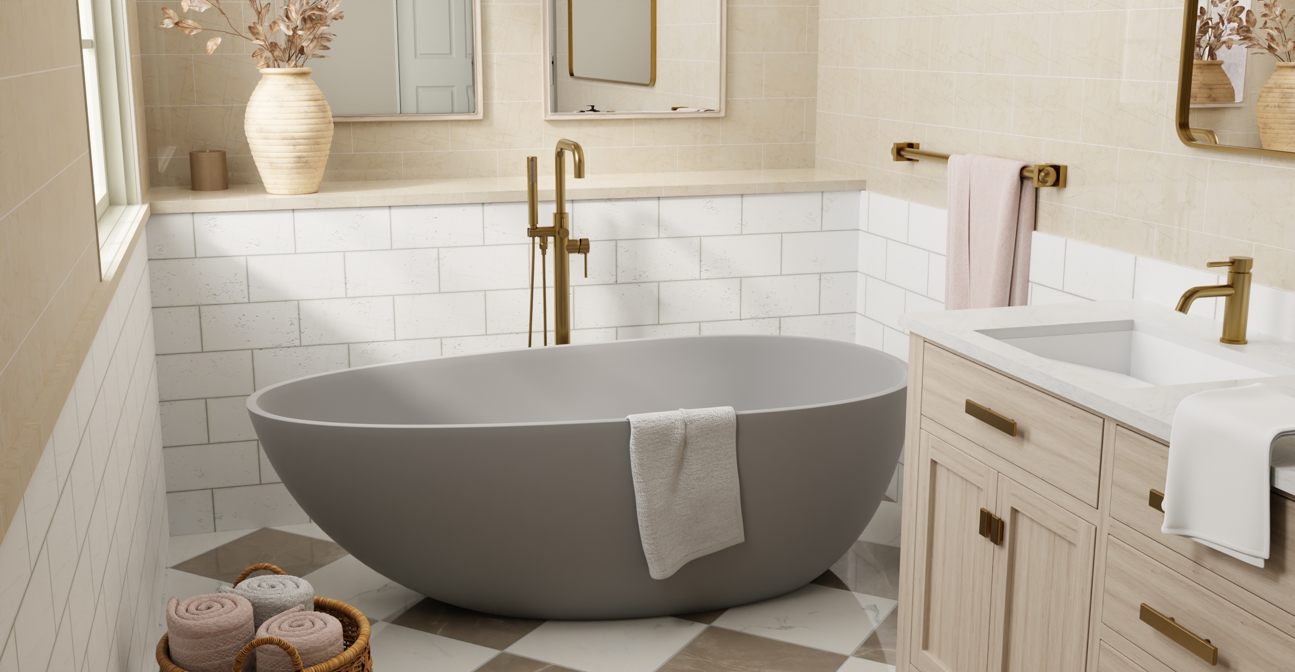 Freestanding Bathtub BW-01-L