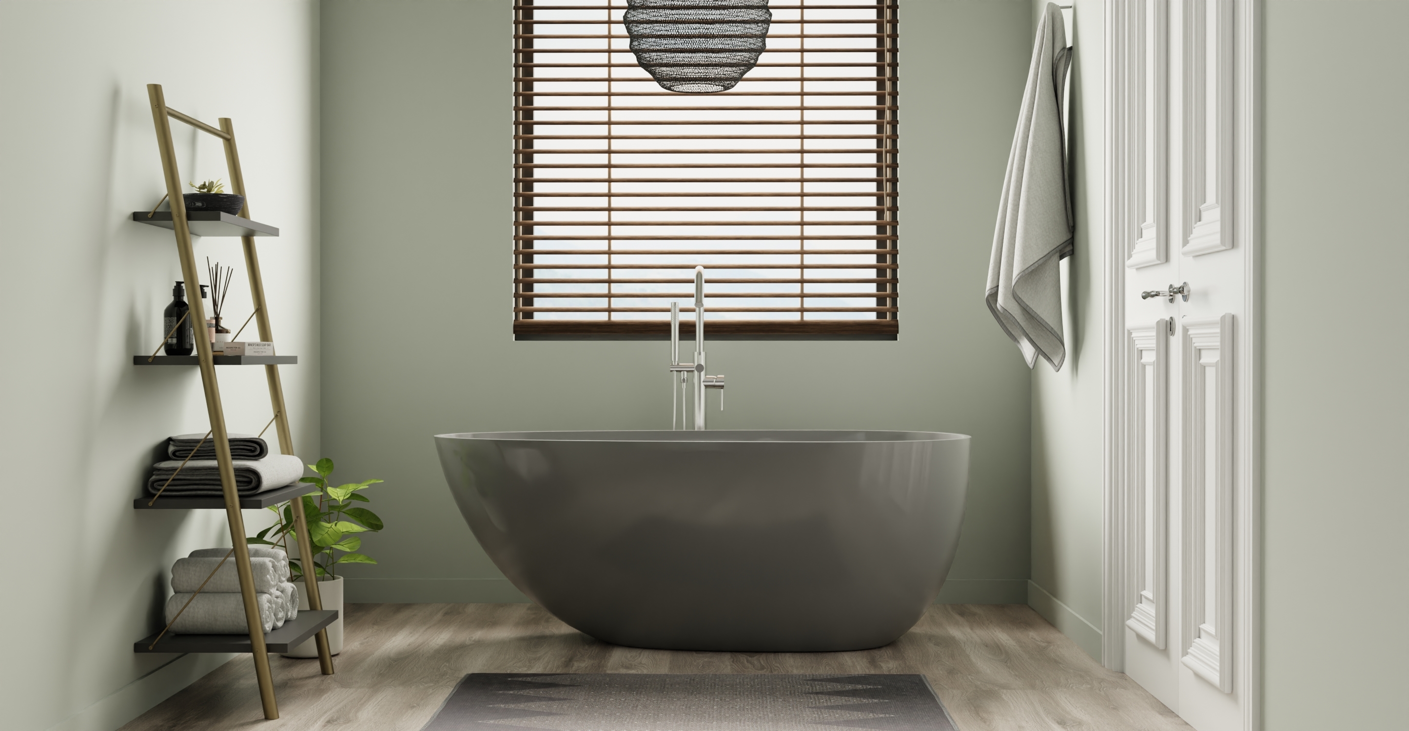 Freestanding Bathtub BW-01-S-GRY
