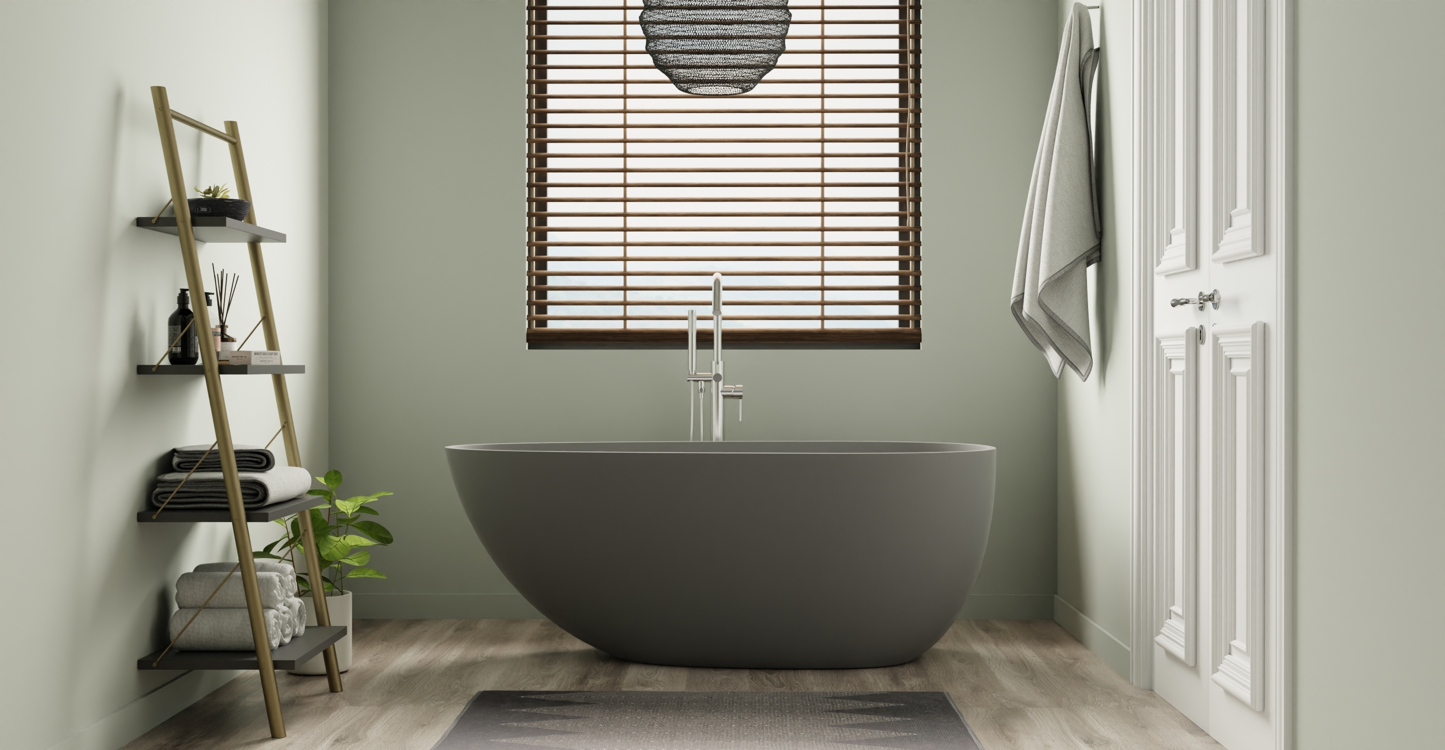Freestanding Bathtub BW-01-S-GRY