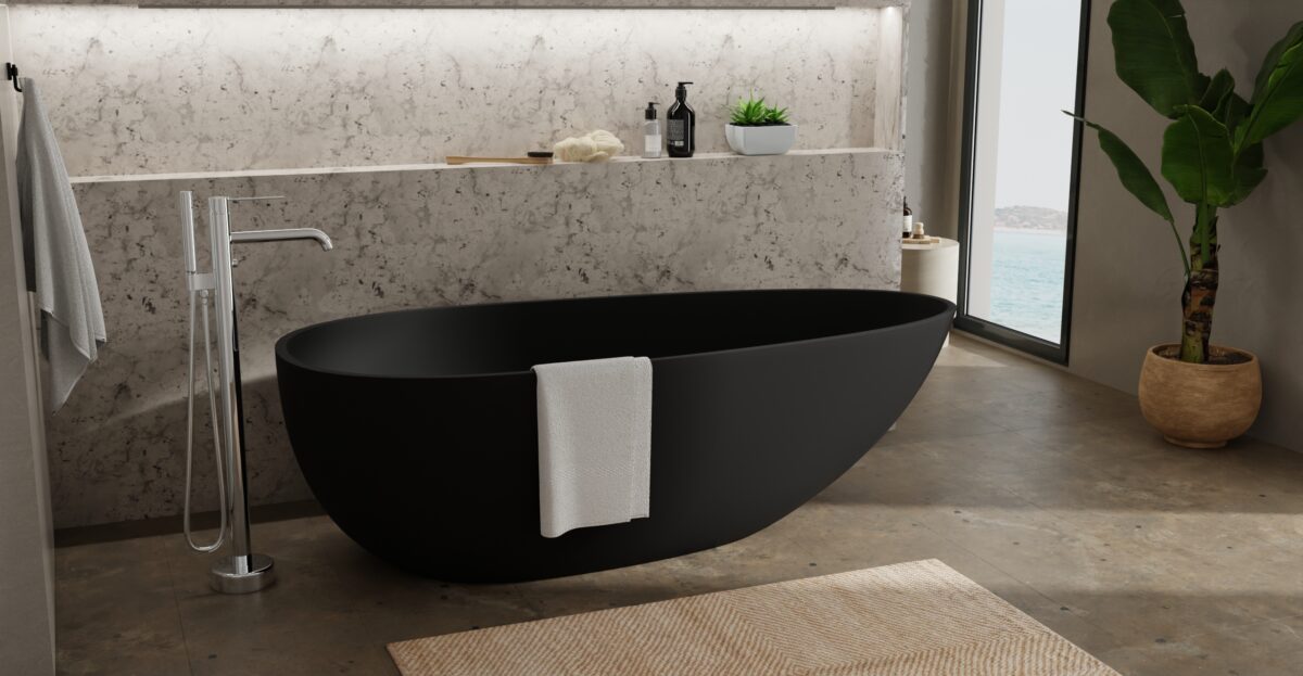 Freestanding Bathtub BW-01-XL-BLK