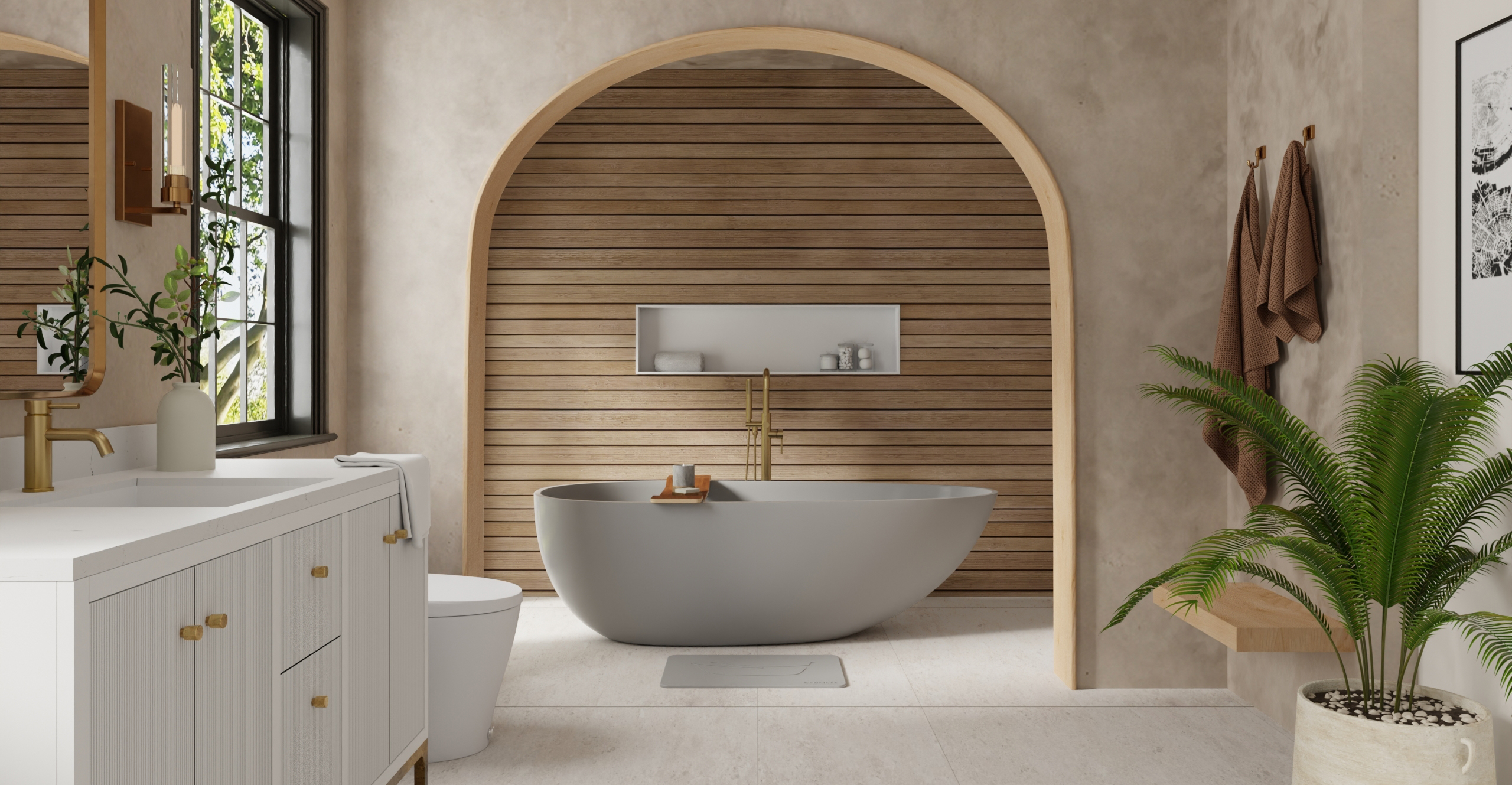 Freestanding Bathtub BW-01-XL