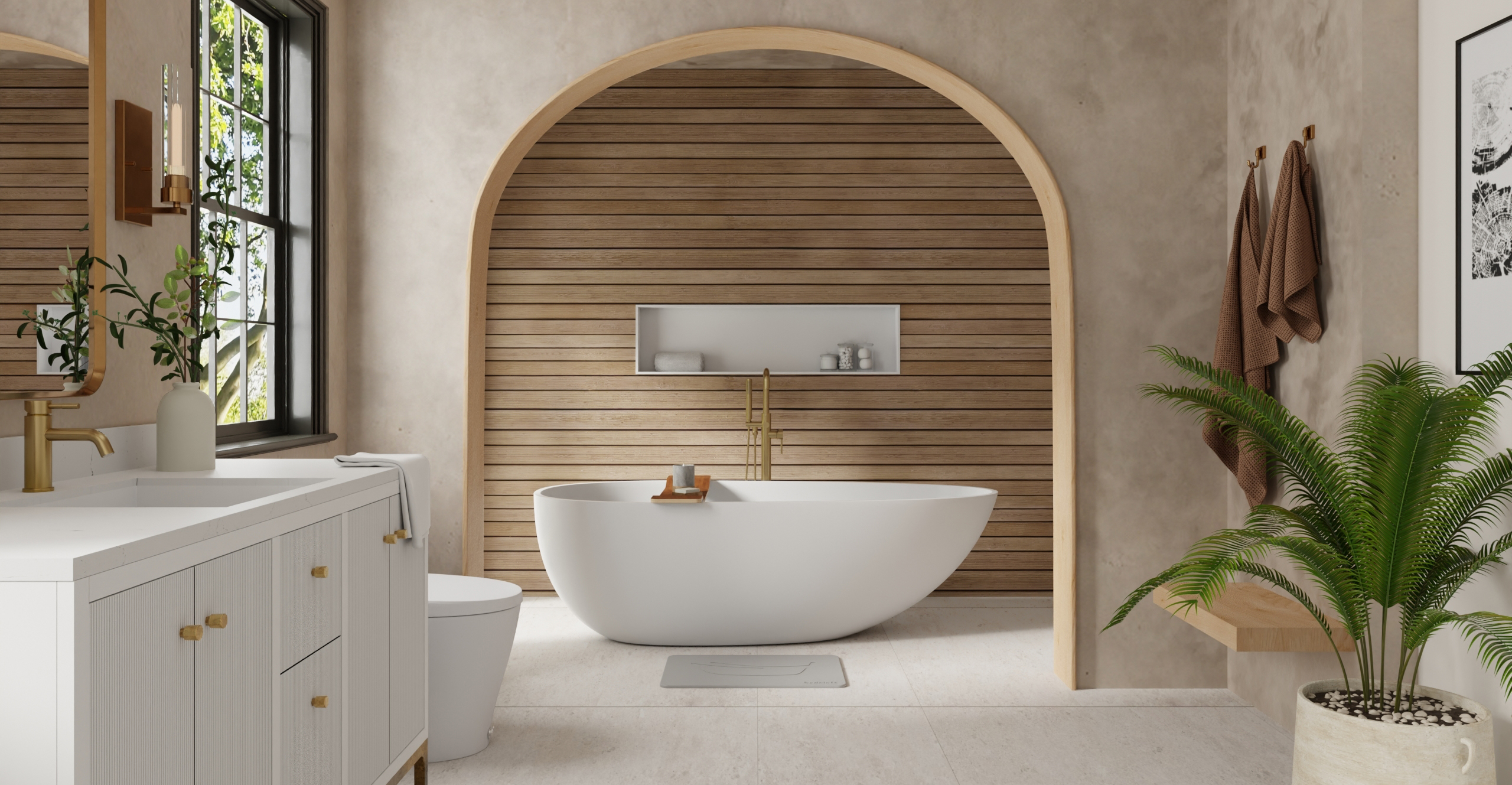 Freestanding Bathtub BW-01-XL