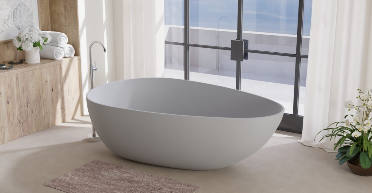 Freestanding Bathtub BW-01-XXL-GRY