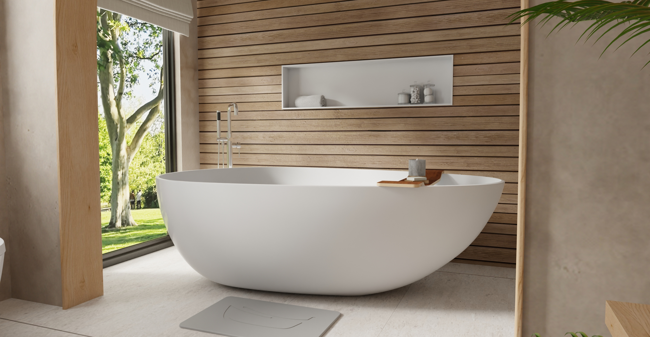 Freestanding Bathtub BW-01-XXL