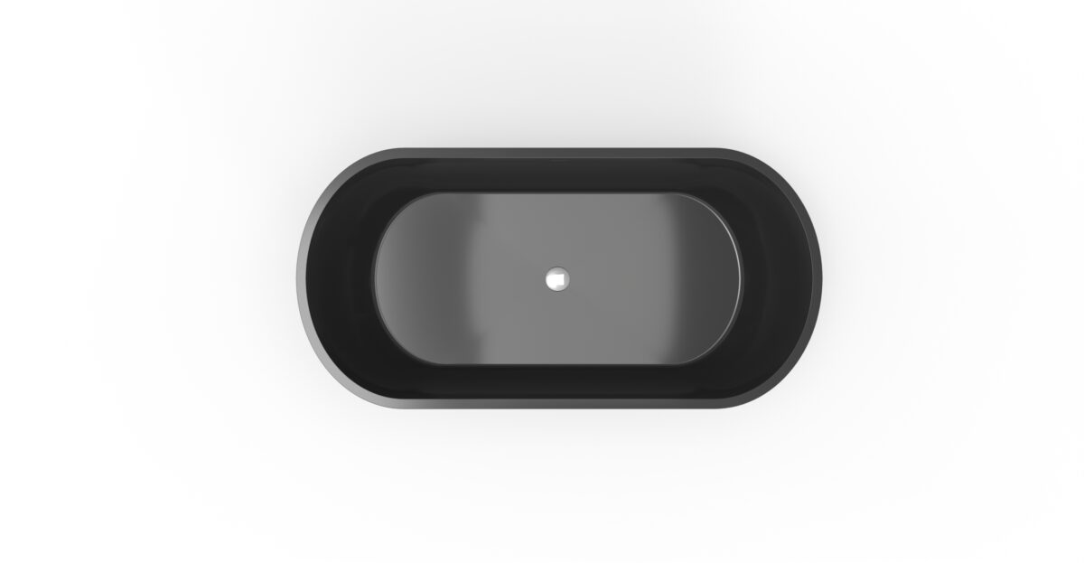 Freestanding Bathtub BW-02-M-BLK
