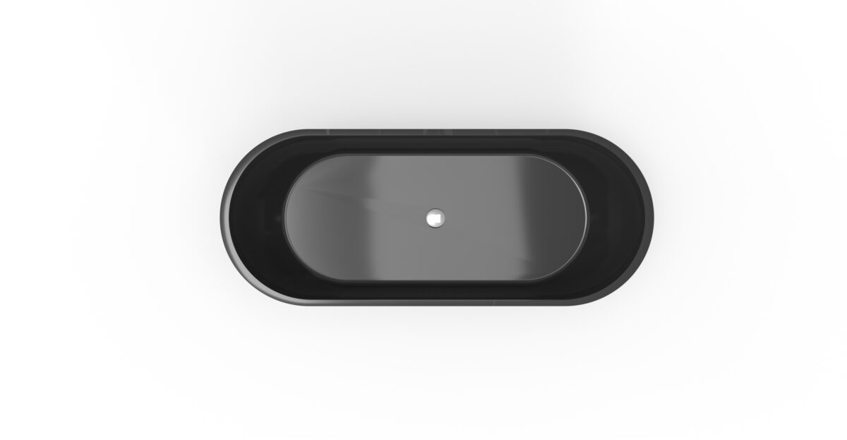 Freestanding Bathtub BW-02-XL-BLK