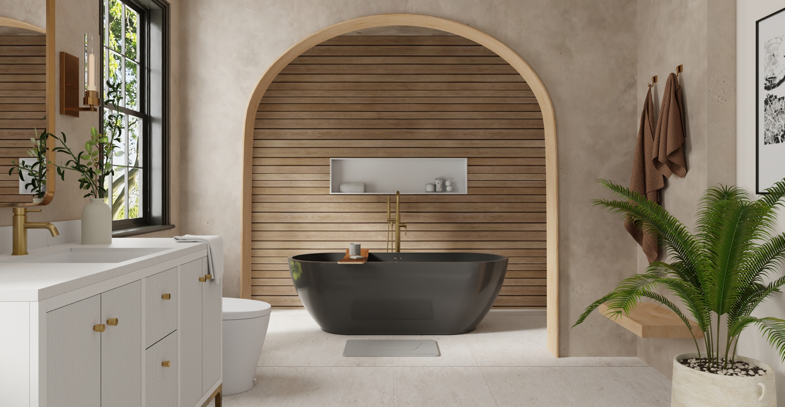 Freestanding Bathtub BW-02-XL
