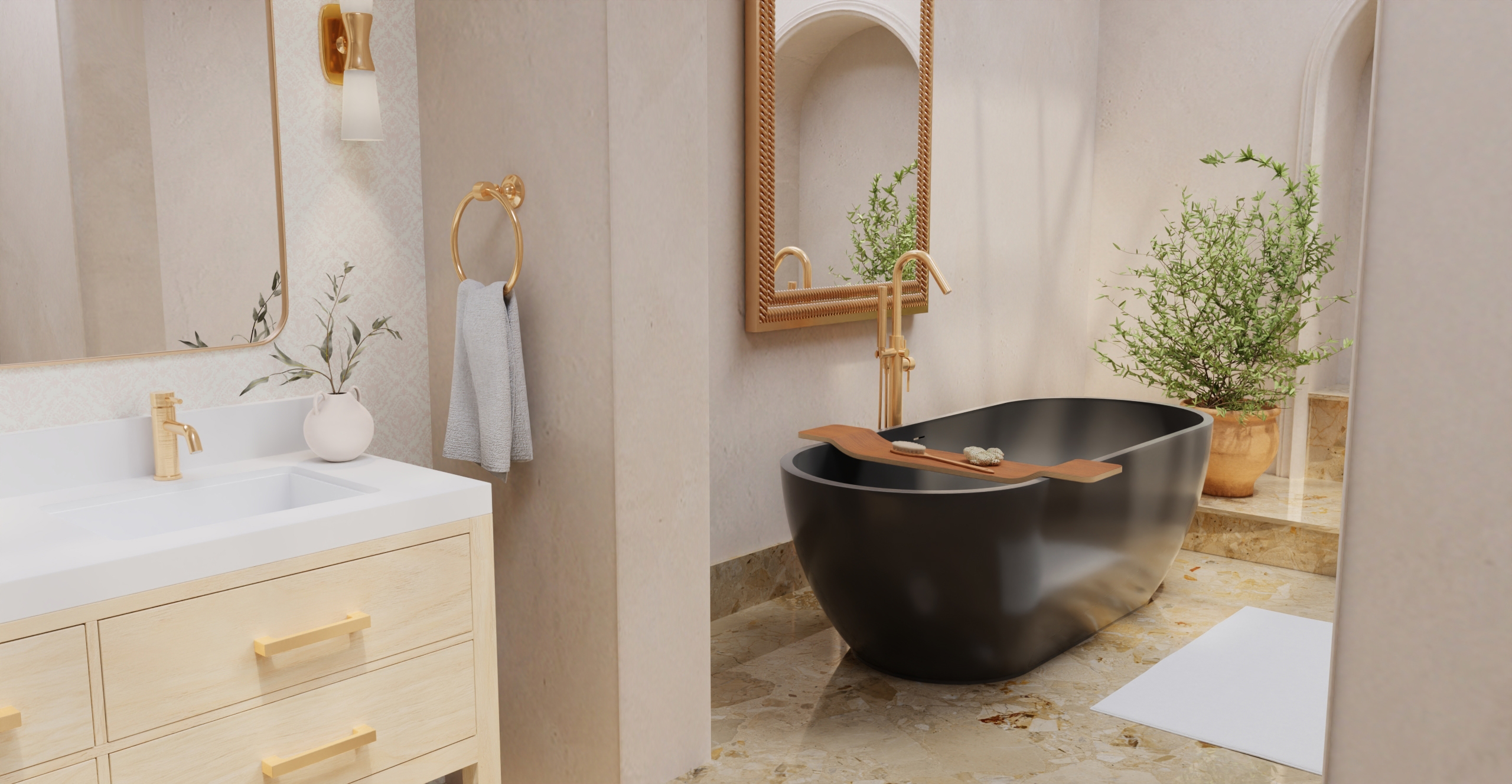 Freestanding Bathtub BW-02-XL