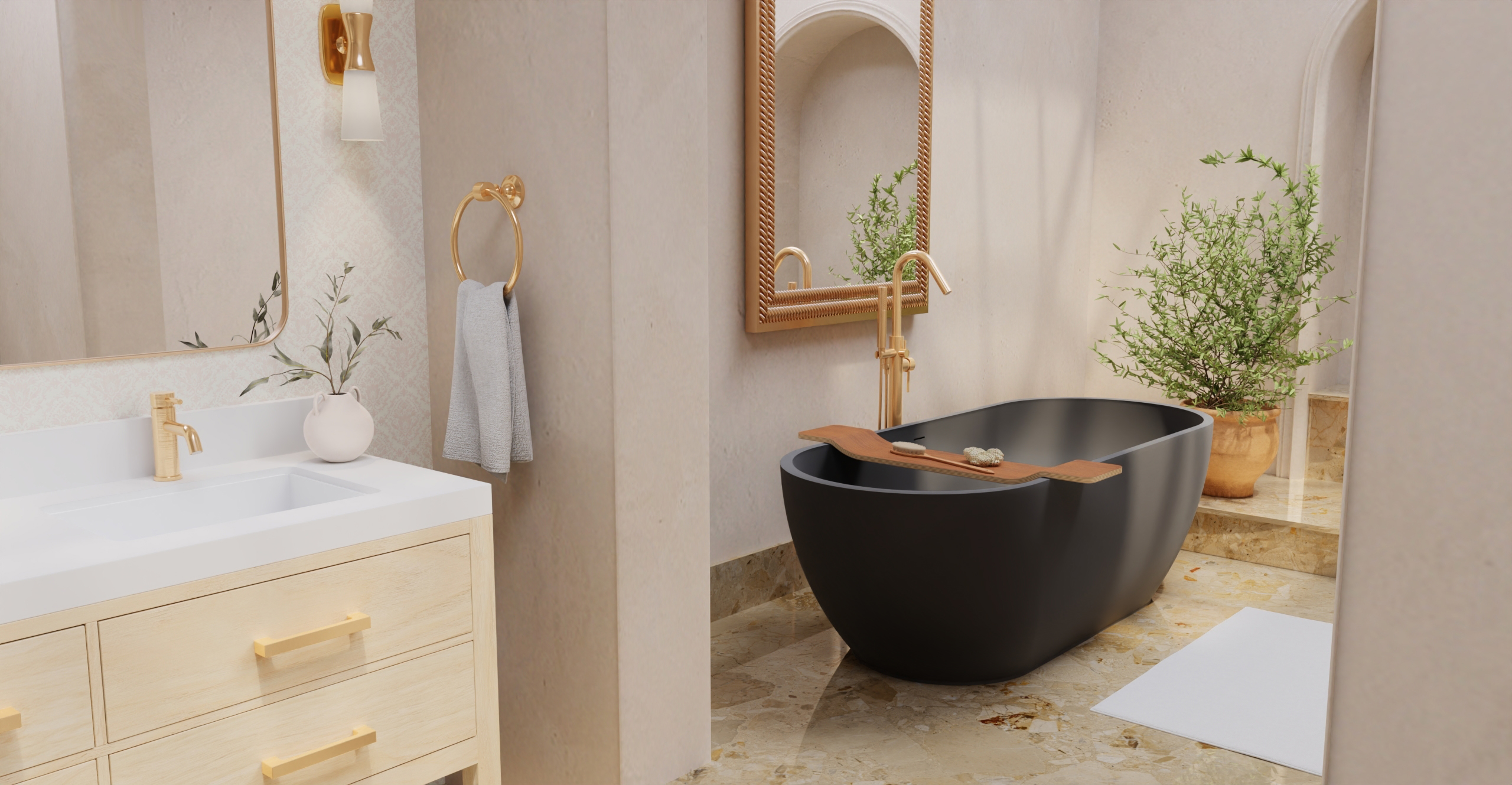 Freestanding Bathtub BW-02-XL