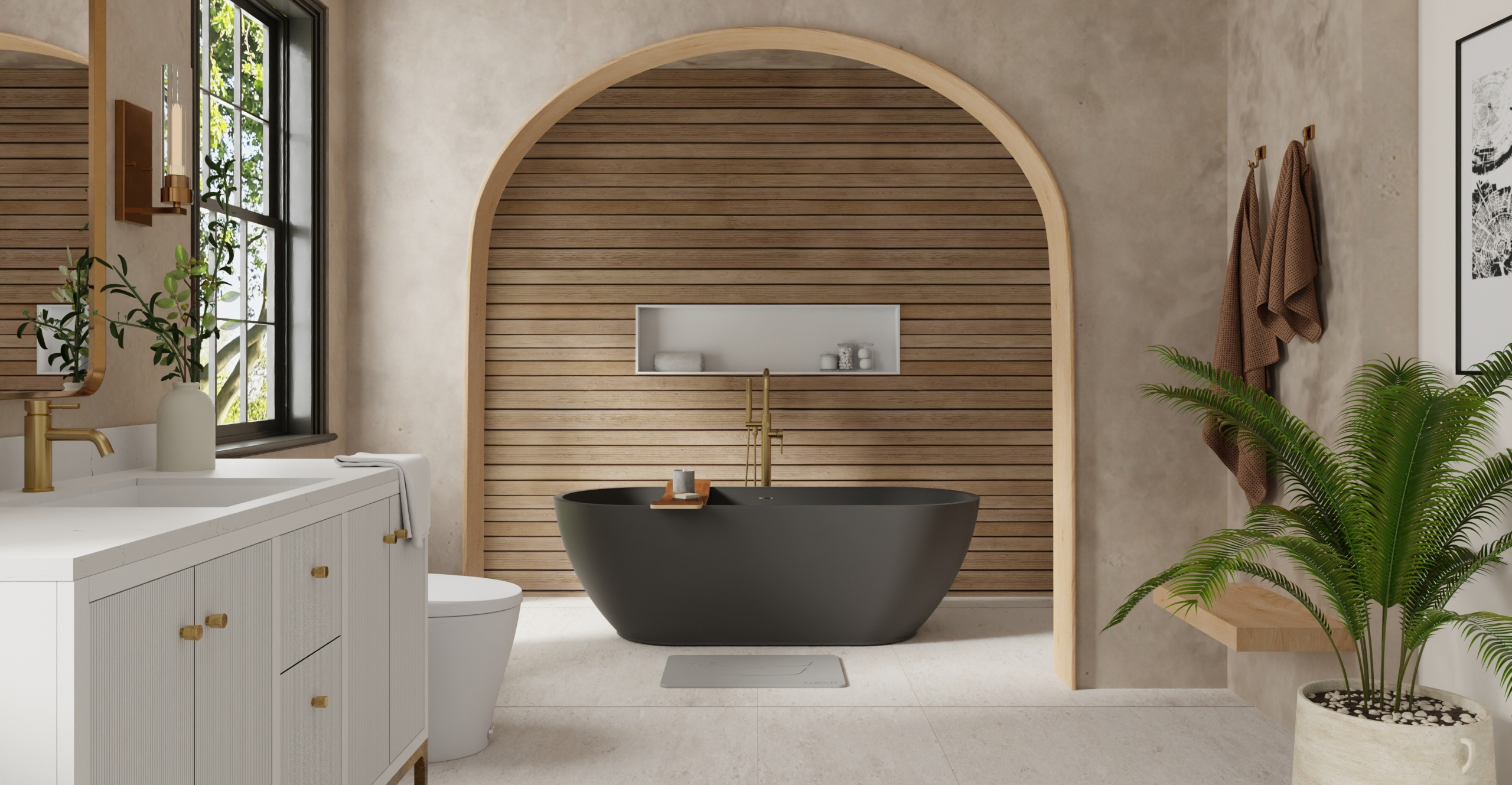 Freestanding Bathtub BW-02-XL