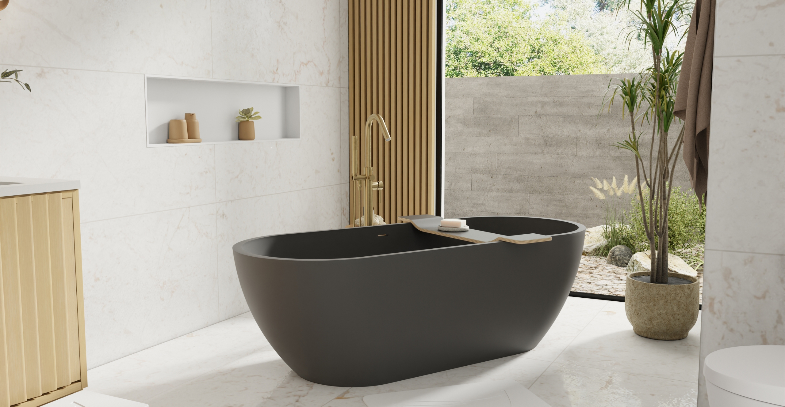 Freestanding Bathtub BW-02-XL