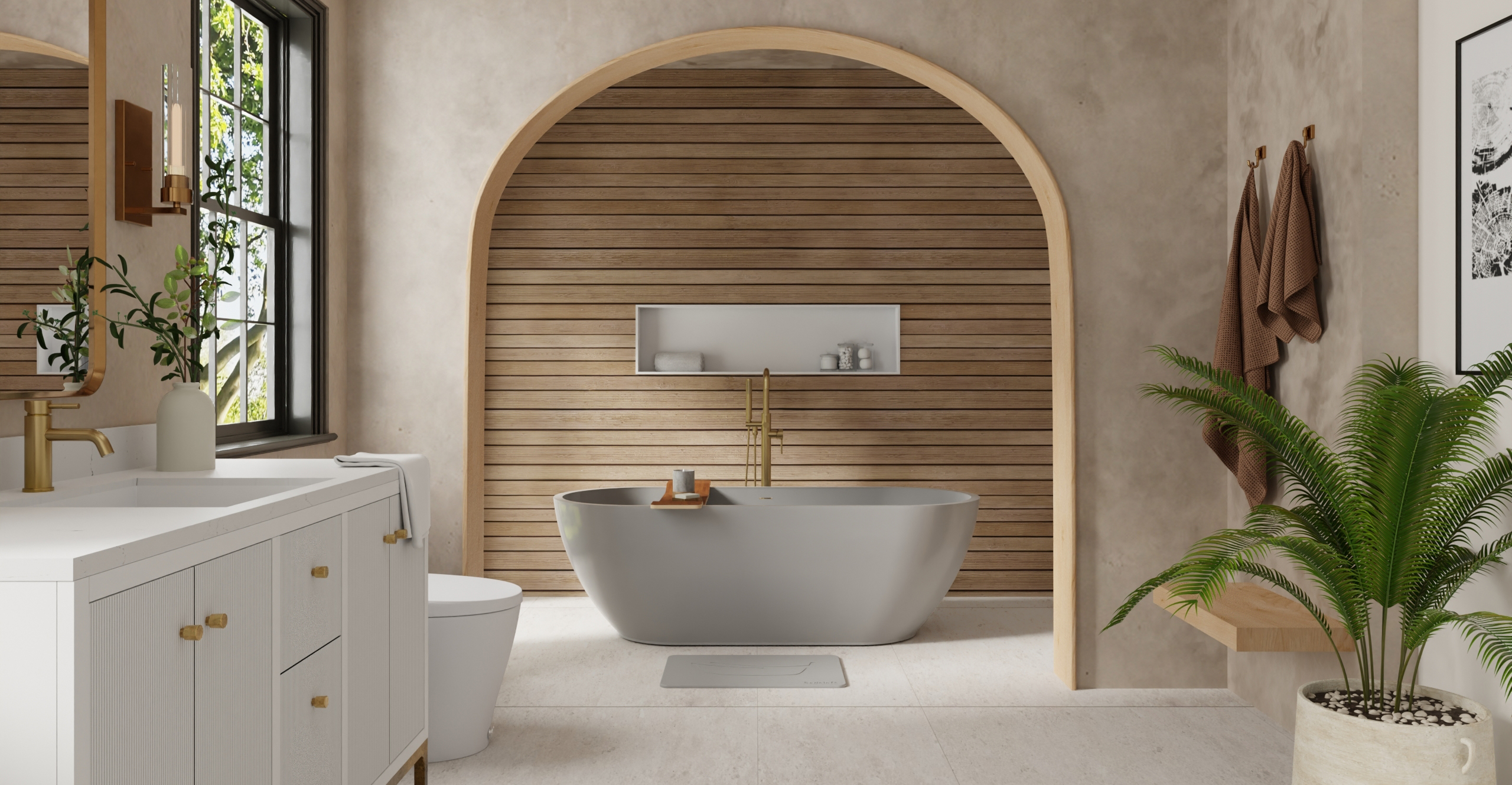 Freestanding Bathtub BW-02-XL