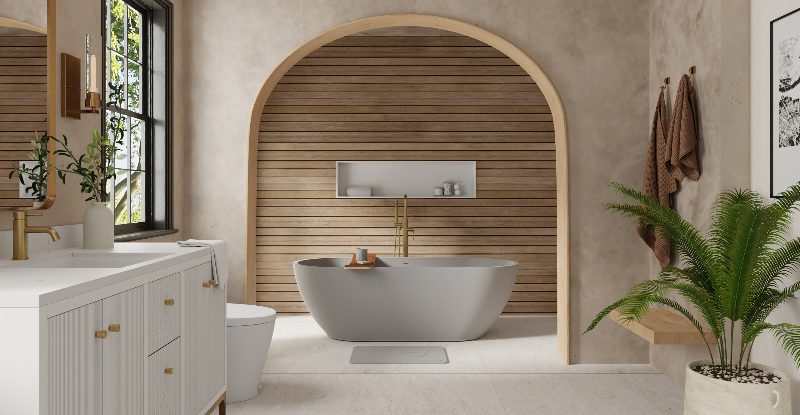 Freestanding Bathtub BW-02-XL