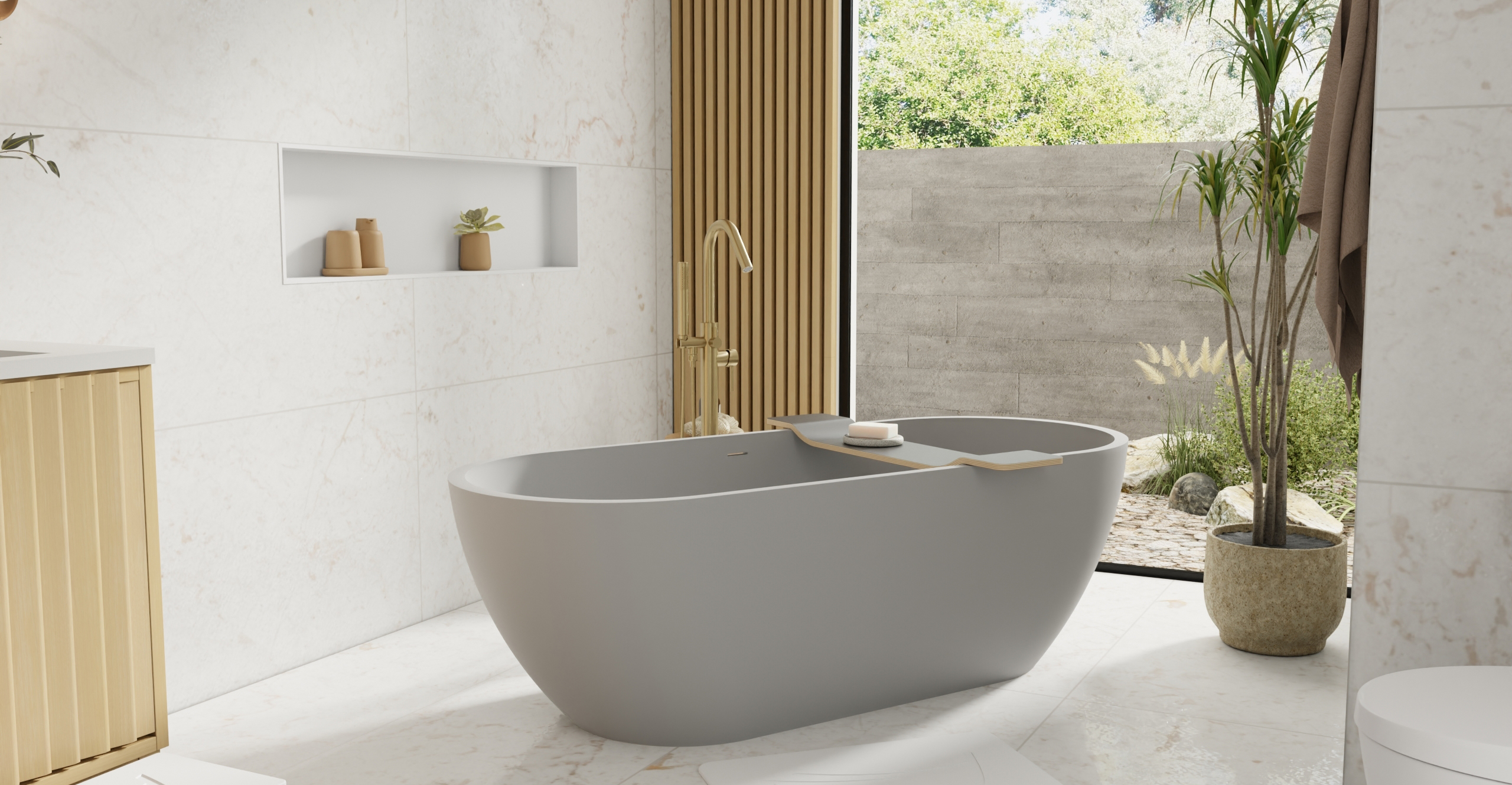 Freestanding Bathtub BW-02-XL