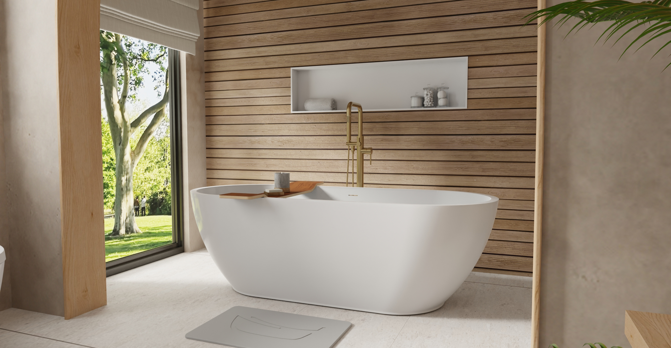 Freestanding Bathtub BW-02-XL
