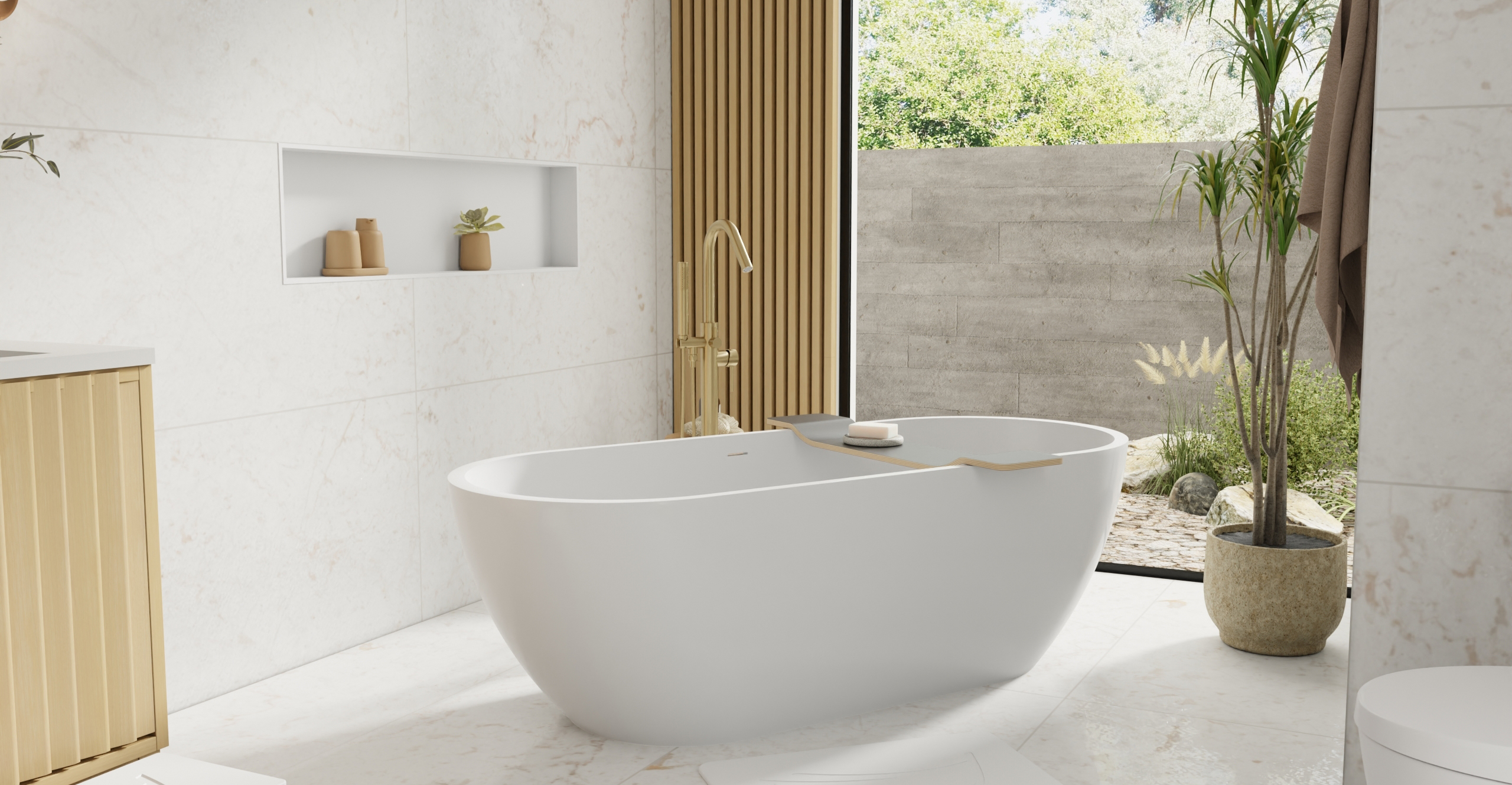 Freestanding Bathtub BW-02-XL