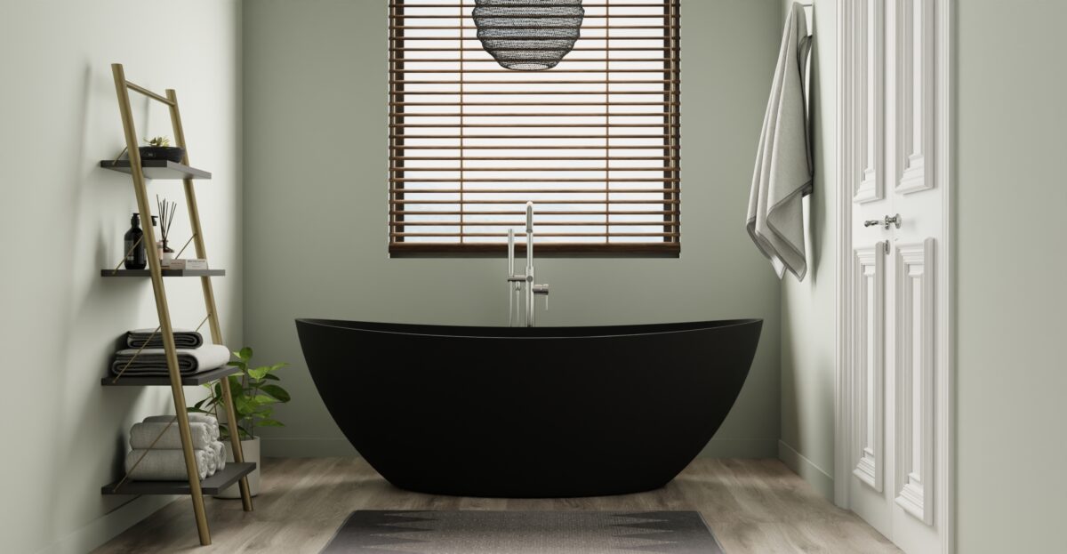 Freestanding Bathtub BW-03-L-BLK