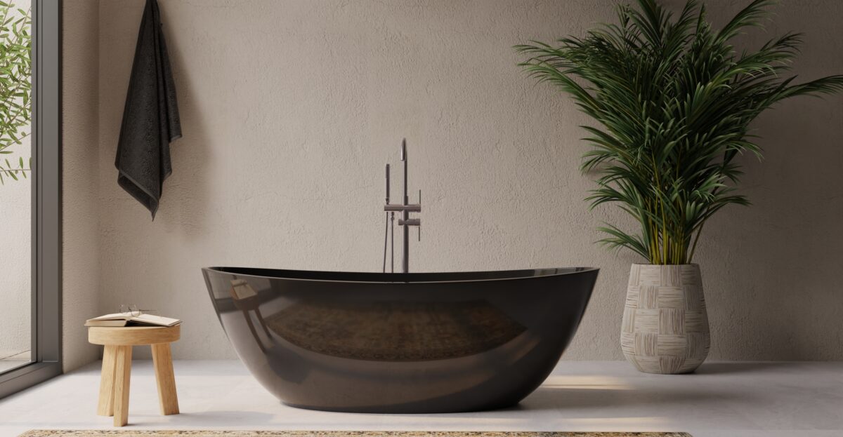 Freestanding Bathtub BW-03-M-BLK