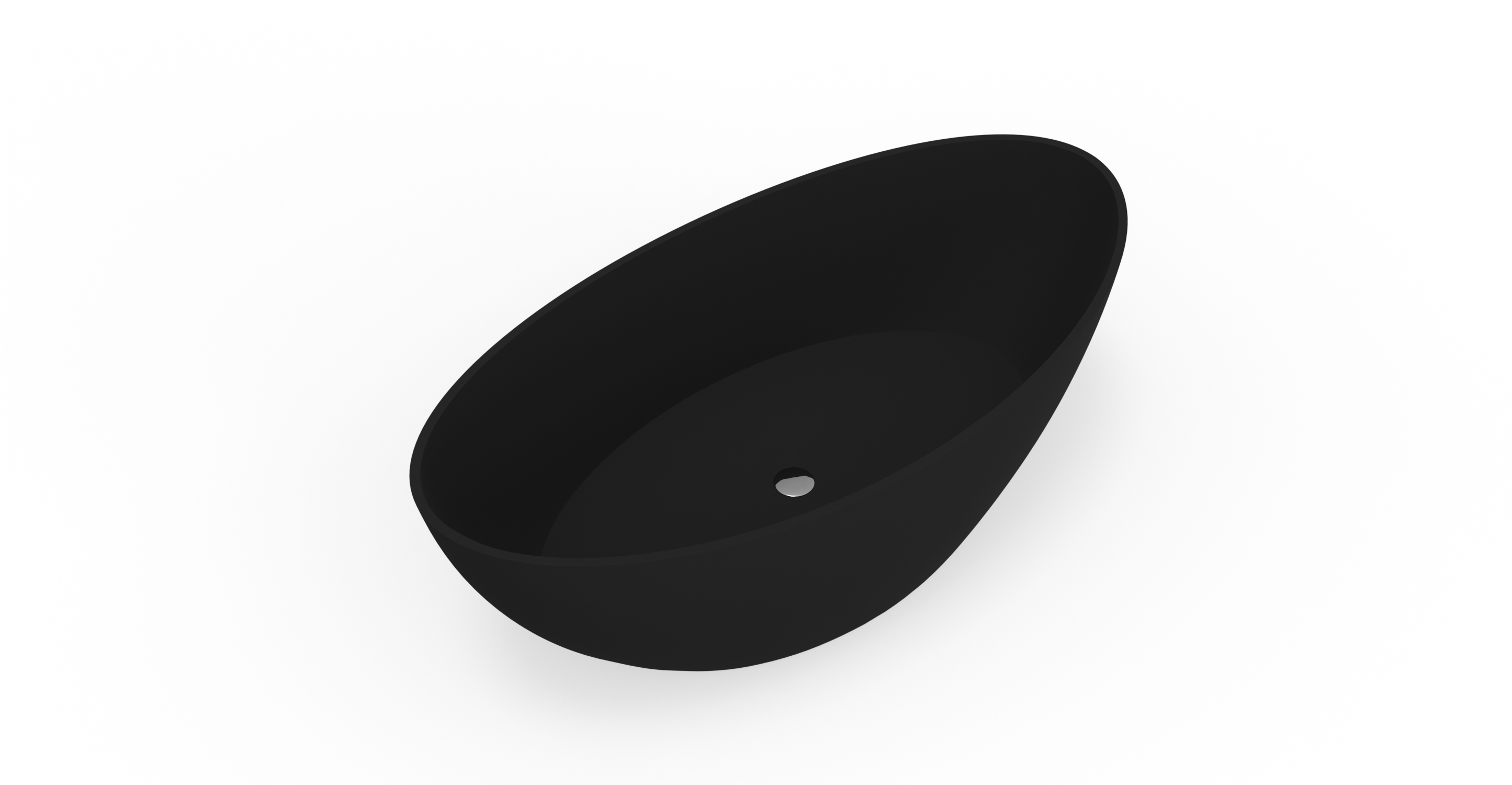 Freestanding Bathtub BW-03-M-BLK