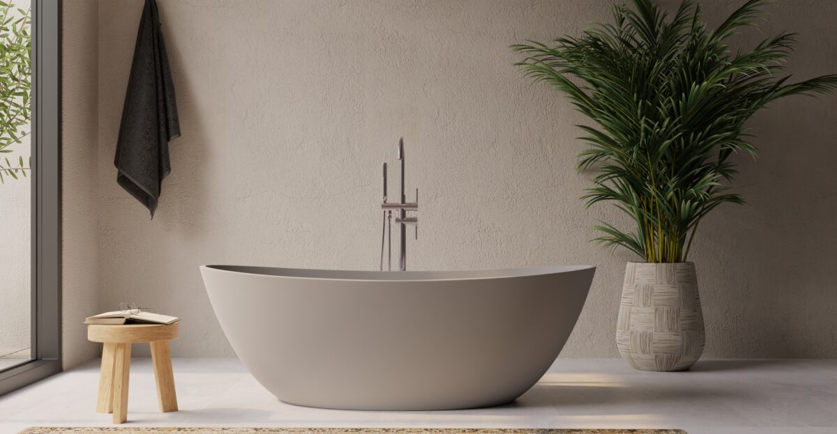 Freestanding Bathtub BW-03-M-GRY