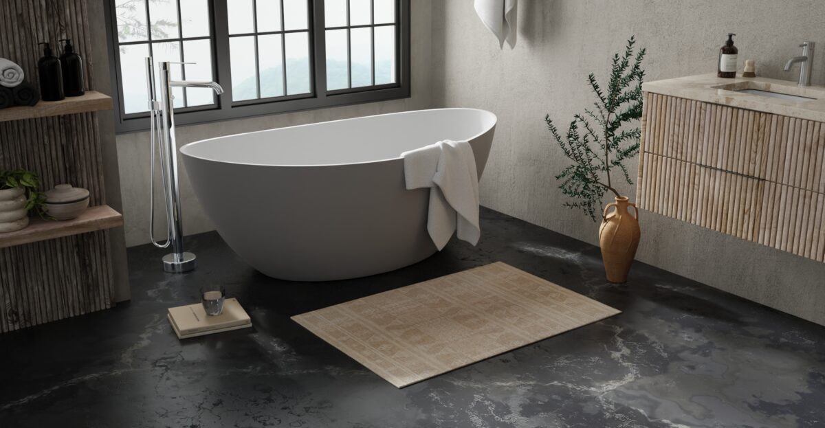 Freestanding Bathtub BW-03-M-GRY