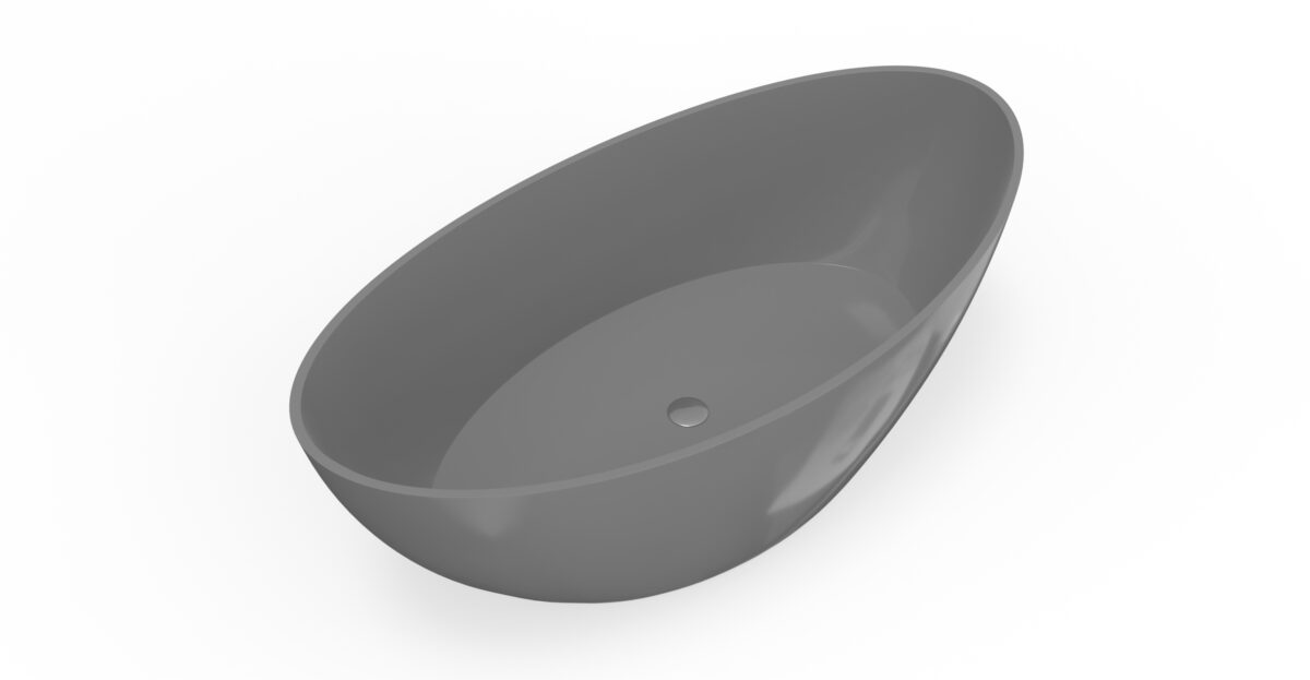 Freestanding Bathtub BW-03-XL-GRY