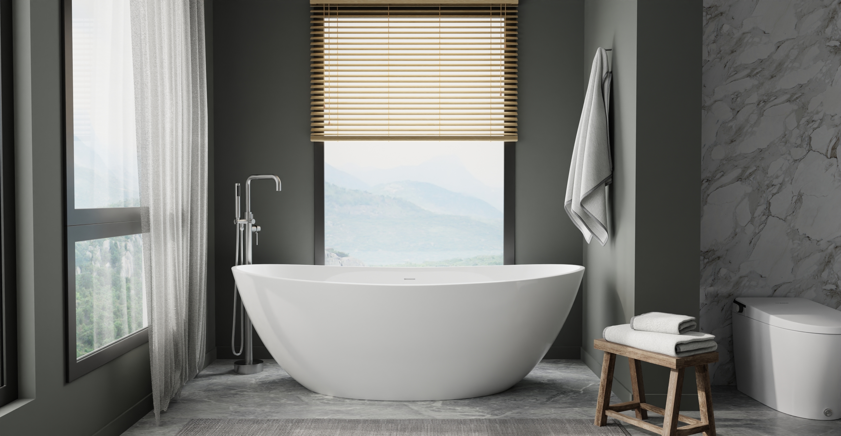 Freestanding Bathtub BW-03-XL