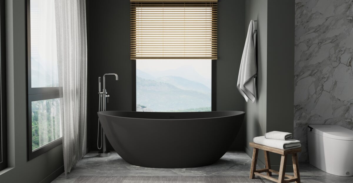 Freestanding Bathtub BW-03-XL-BLK