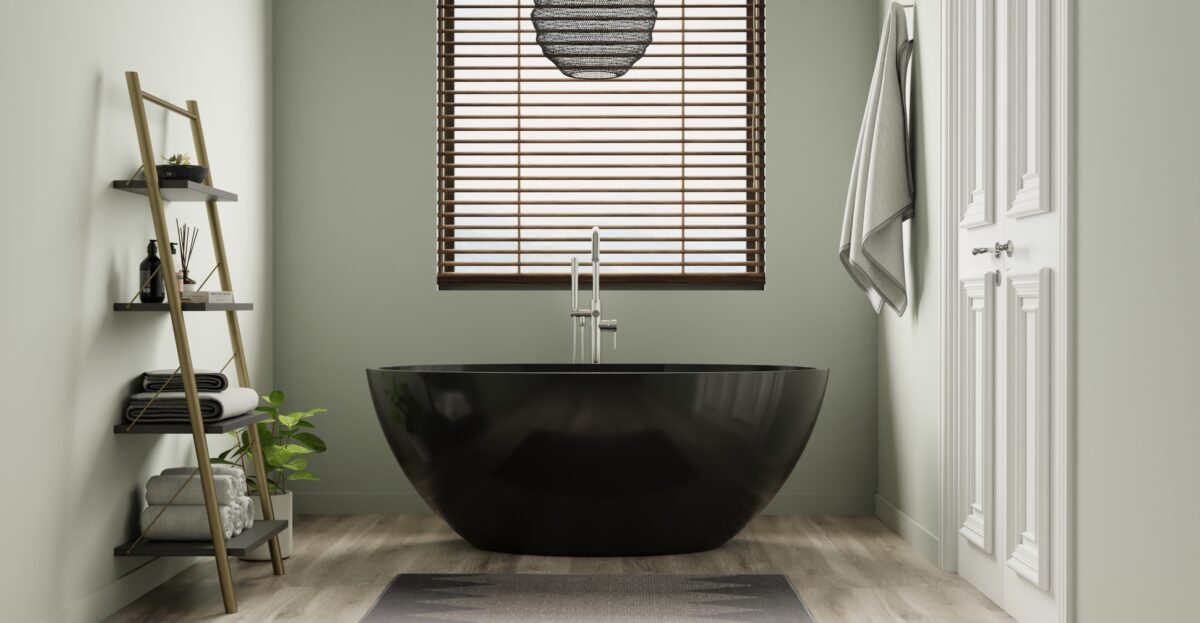 Freestanding Bathtub BW-04-L-BLK