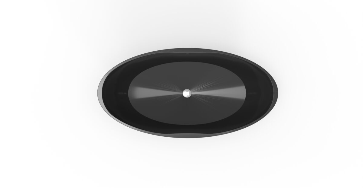 Freestanding Bathtub BW-04-L-BLK