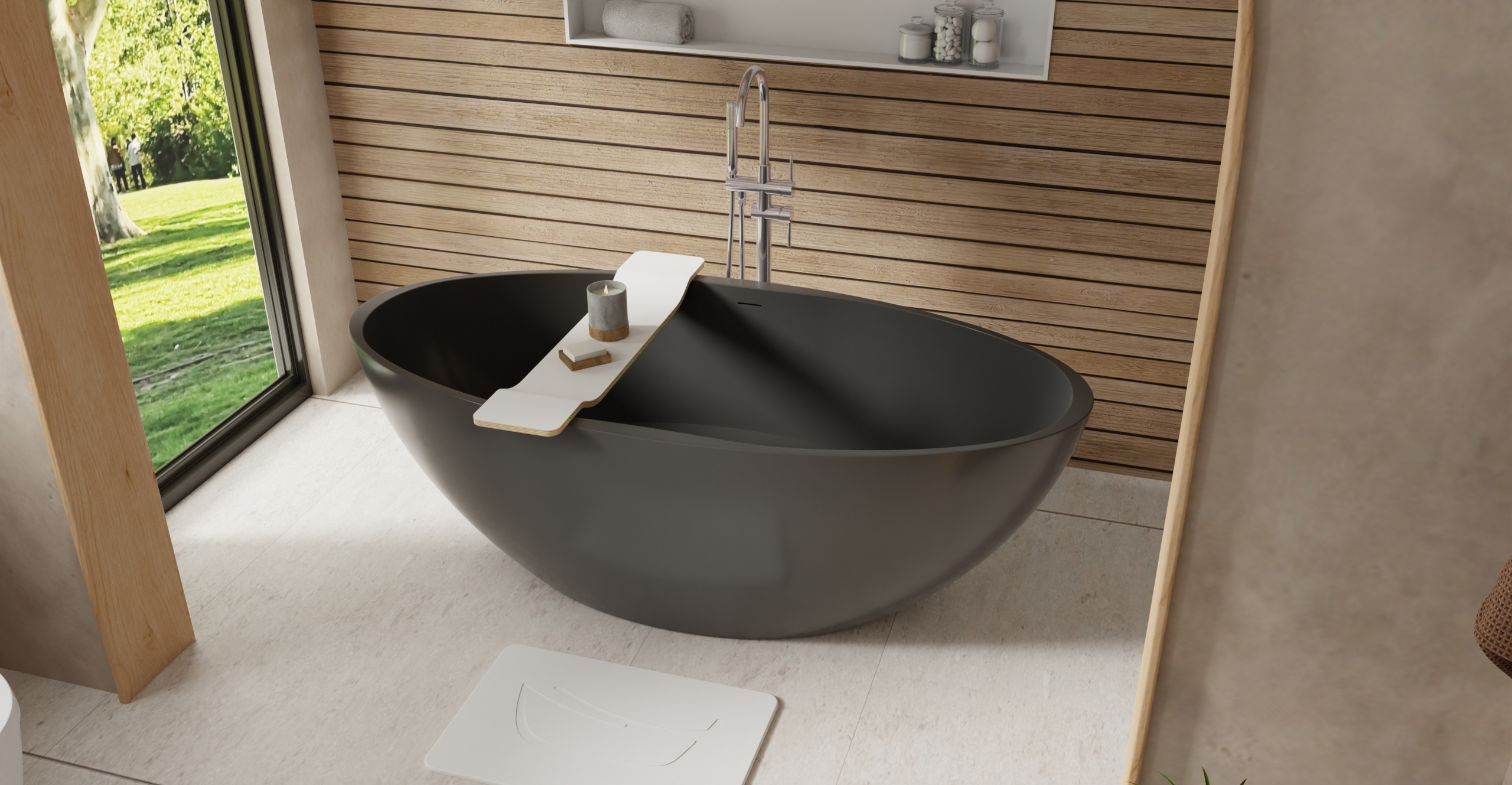 Freestanding Bathtub BW-04-XL
