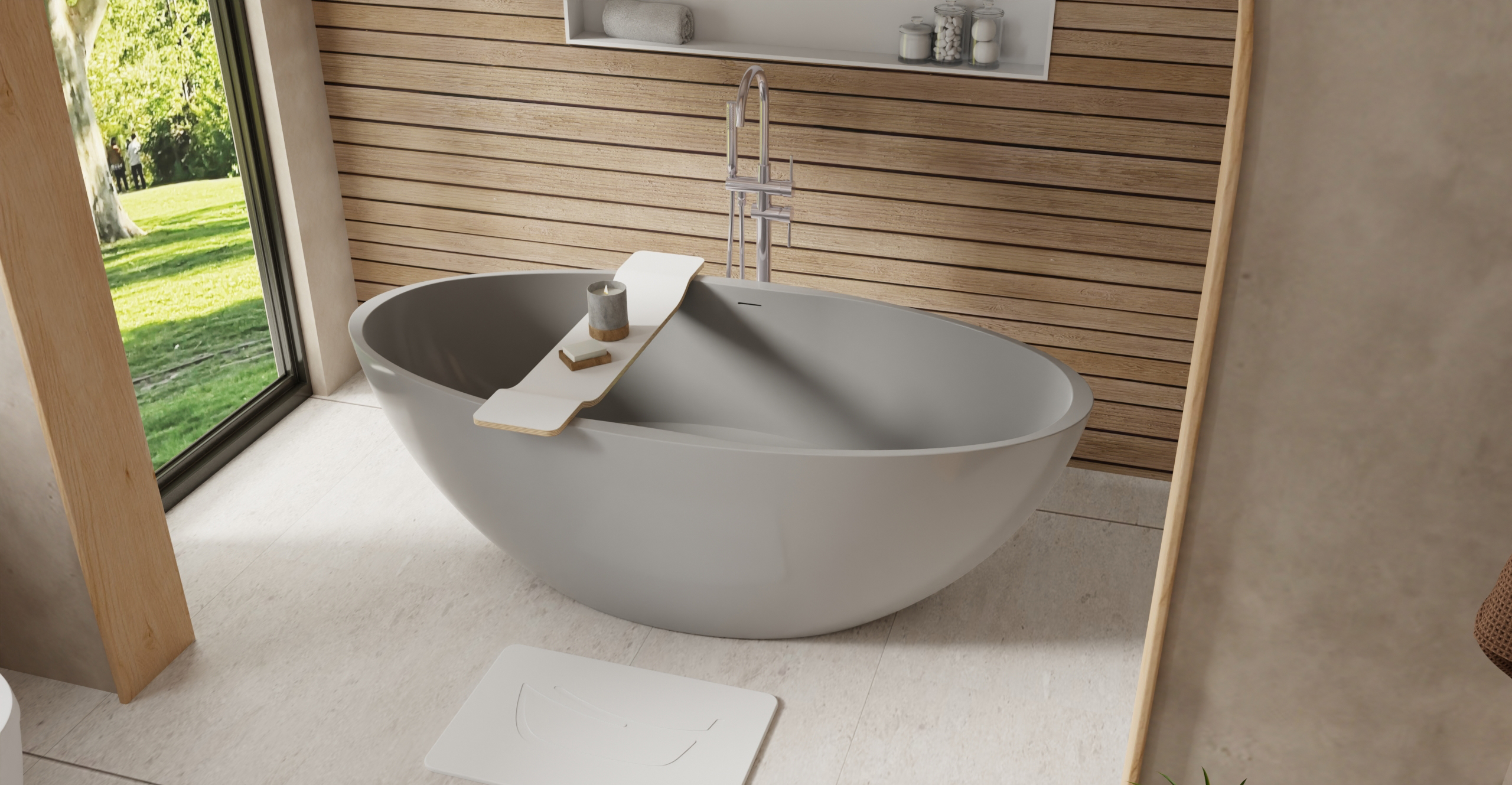 Freestanding Bathtub BW-04-XL