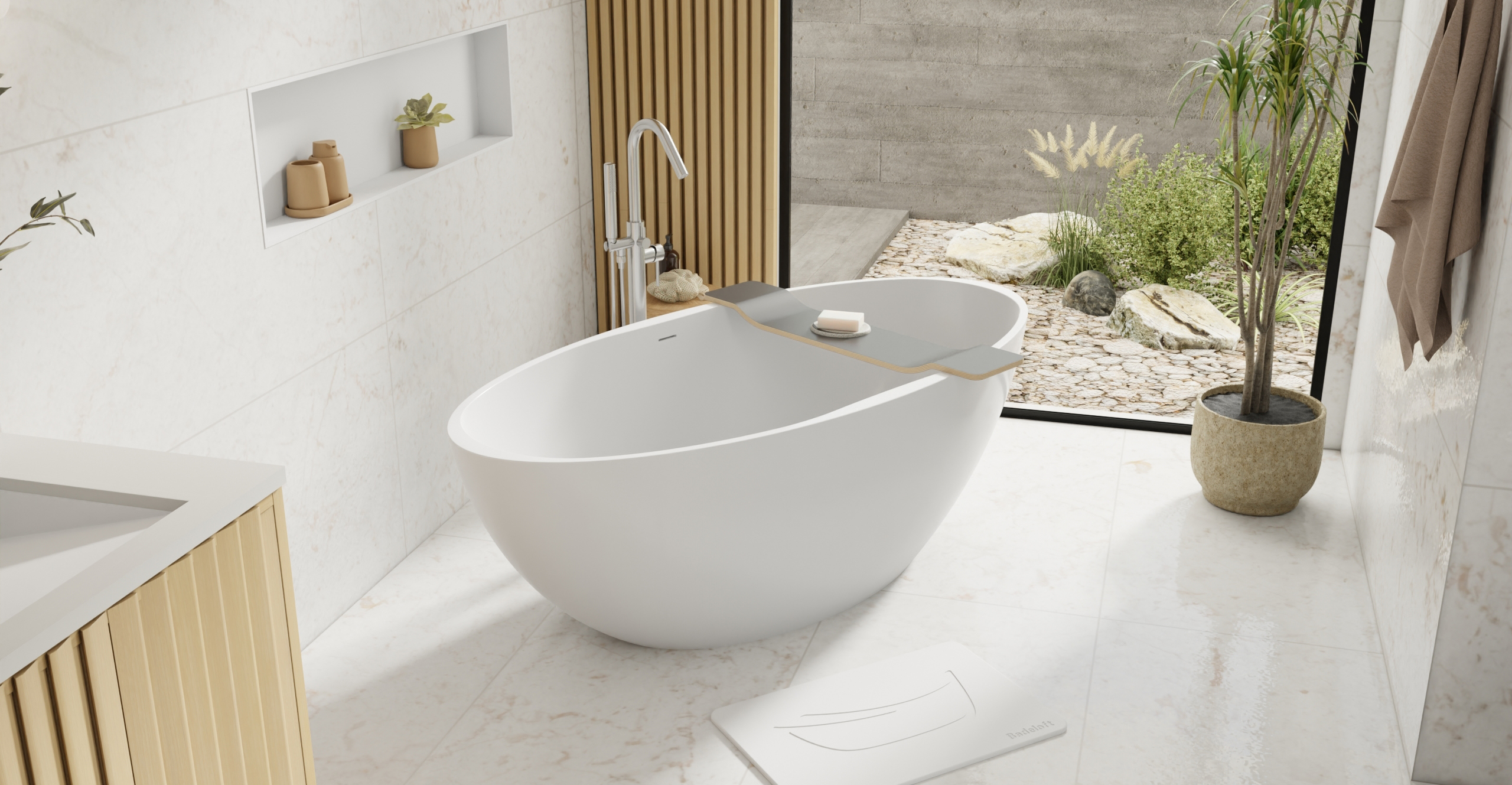 Freestanding Bathtub BW-04-XL