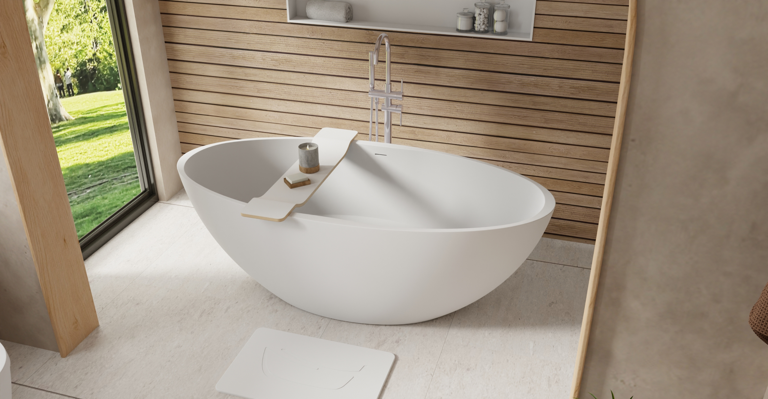 Freestanding Bathtub BW-04-XL