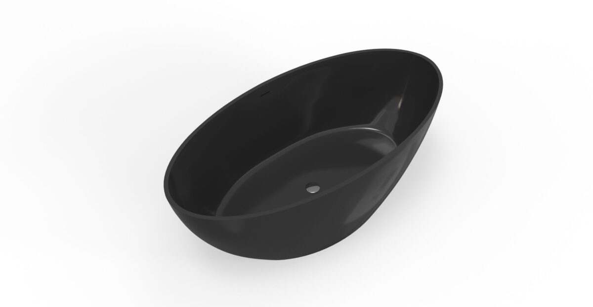 Freestanding Bathtub BW-05-L-BLK
