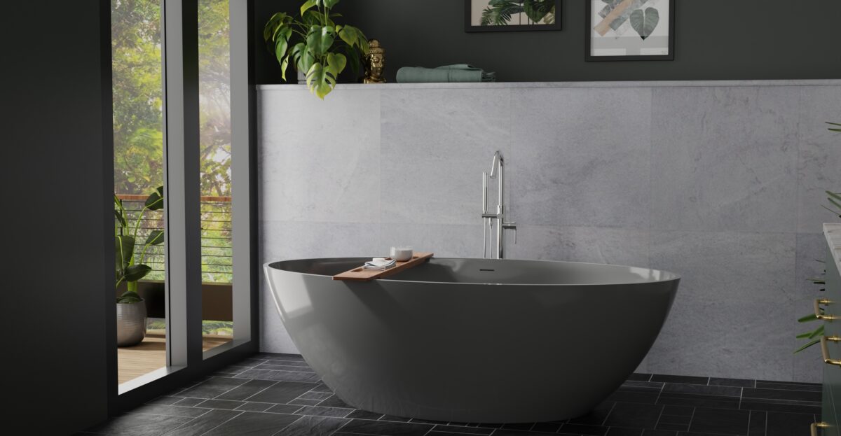 Freestanding Bathtub BW-05-XL-GRY