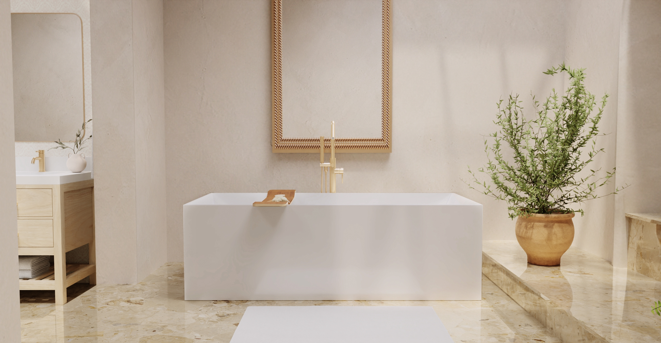 Freestanding Bathtub BW-06-XL