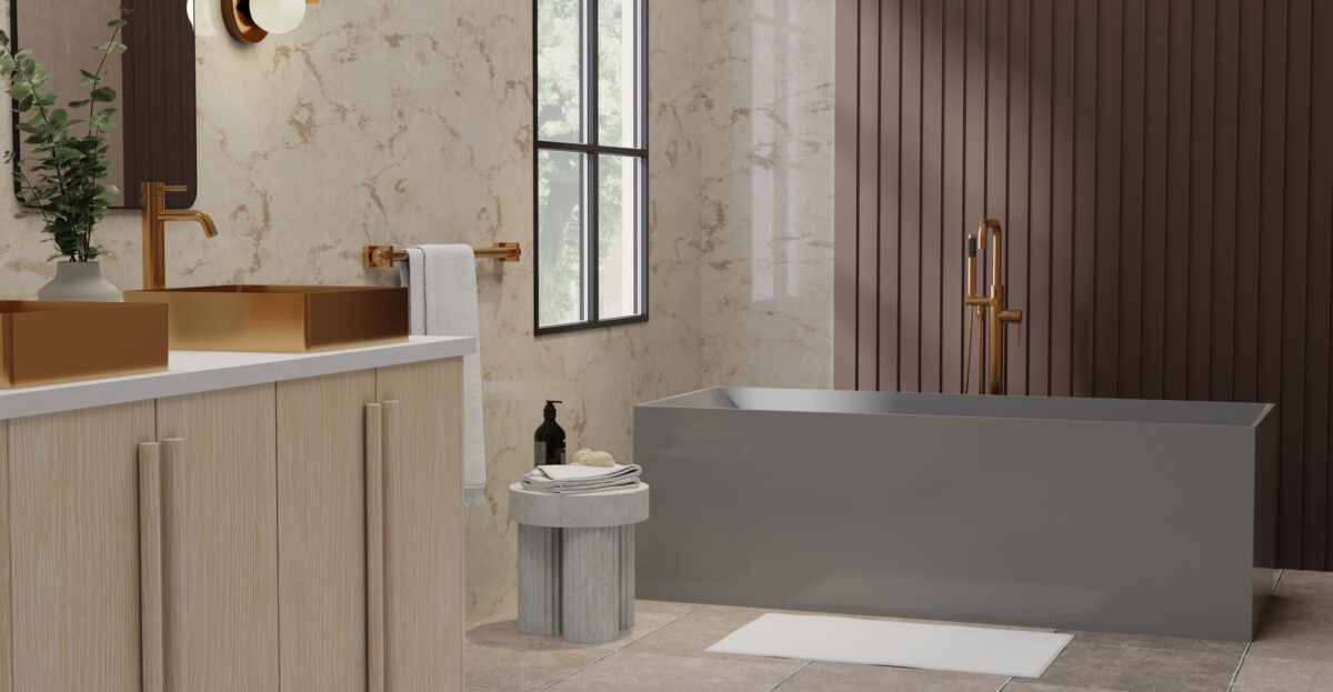 Freestanding Bathtub BW-07-GRY