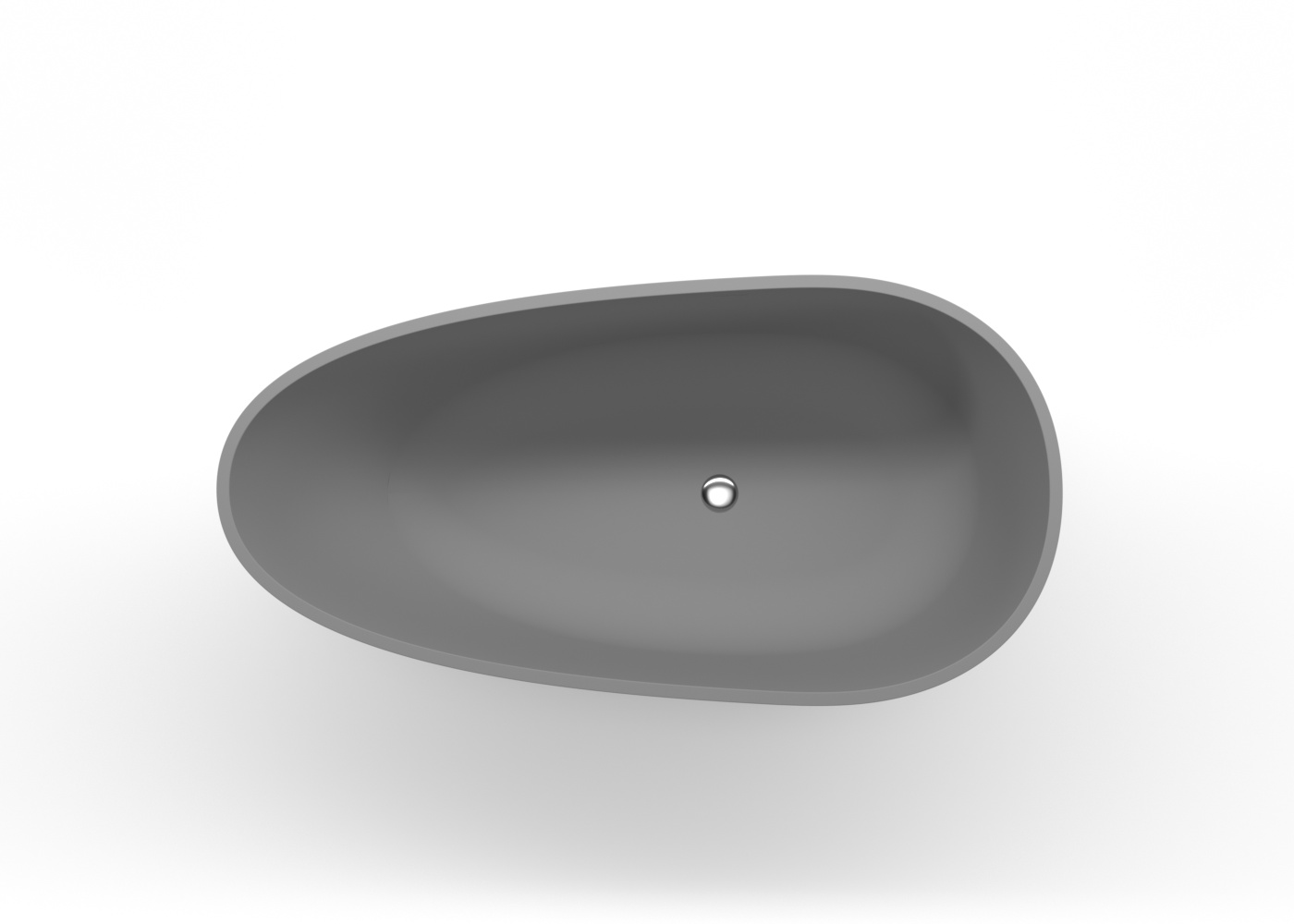 Small Grey Freestanding Tub Model BW01SGRY Badeloft USA